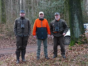 Das Richterkollegium Florian Foppe, RO Friedrich Gleissner, Herbert Winkelströter